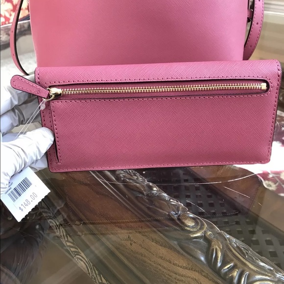 NWT Michael Kors Emmy backpack&wallet set - Picture 8 of 8